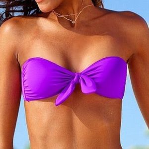 Purple Victoria’s Secret bikini top
